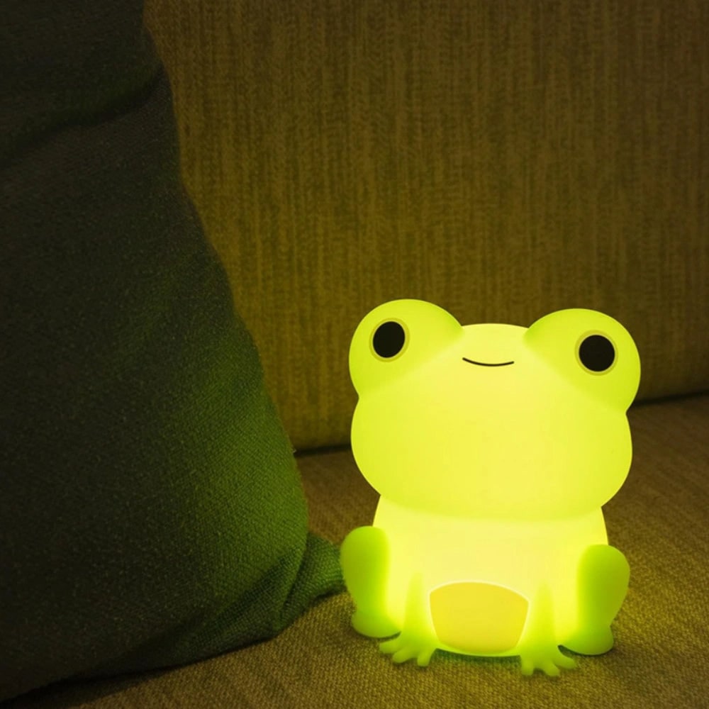 Kids Animal Night Light Rechargeable Dimmable Bedside Lamp