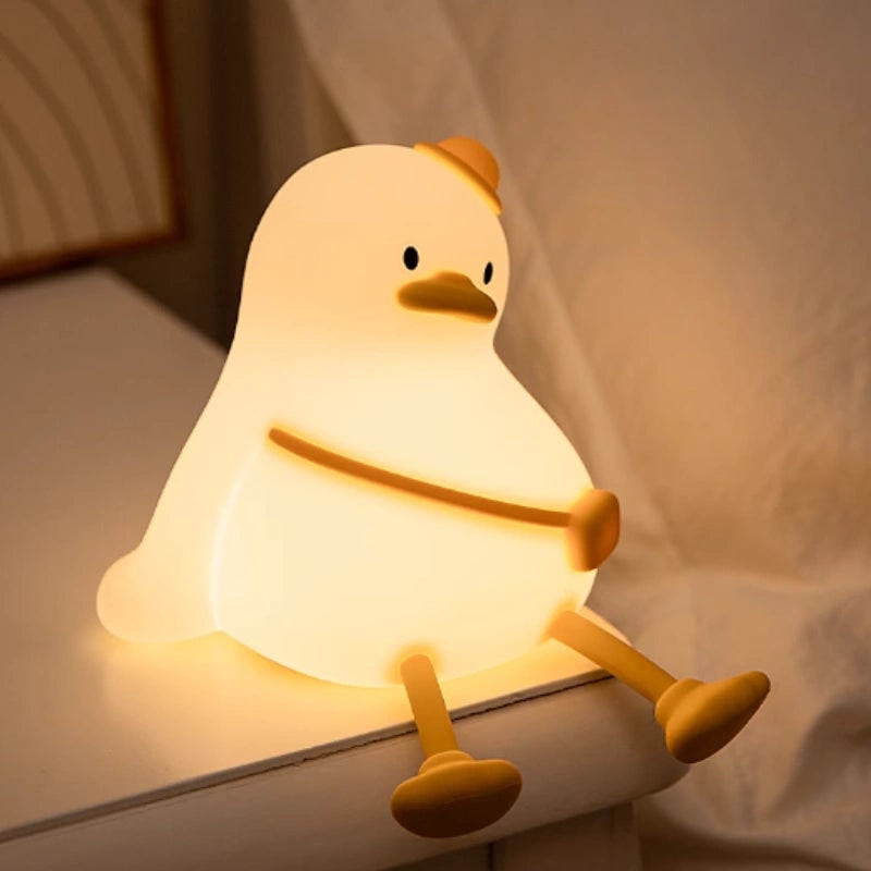 Kids Animal Night Light Rechargeable Dimmable Bedside Lamp