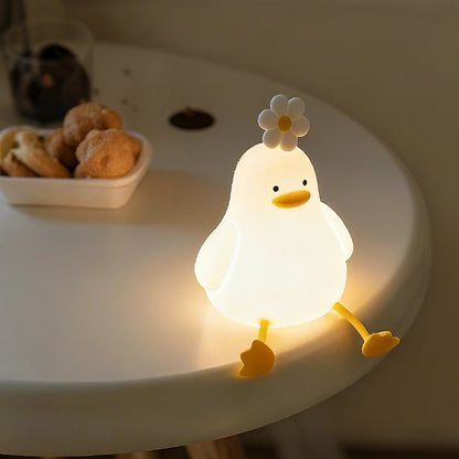 Kids Animal Night Light Rechargeable Dimmable Bedside Lamp