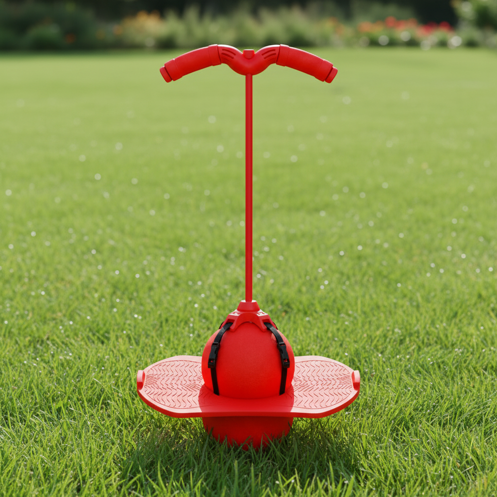 Balancerende pogo-stick voor kinderen, actief buitenspeelgoed voor coördinatie en springplezier