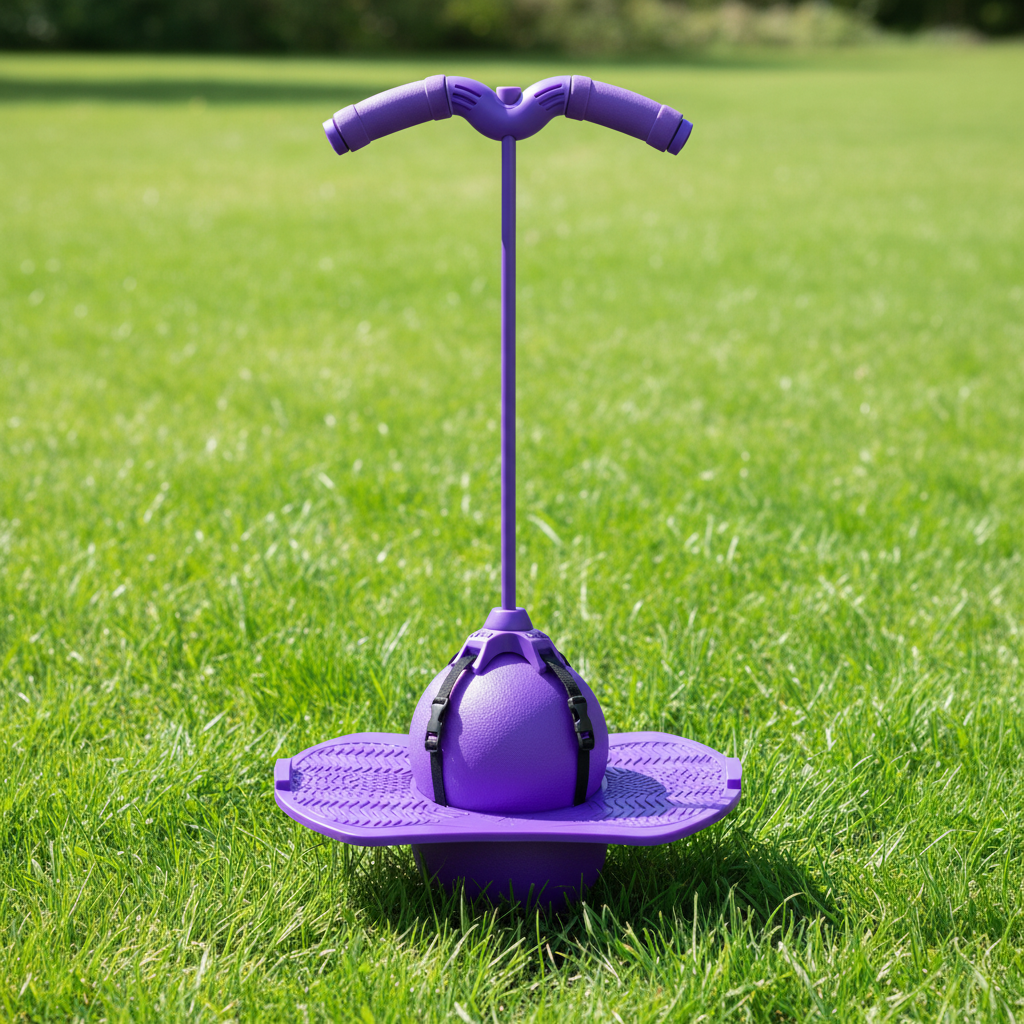 Balancerende pogo-stick voor kinderen, actief buitenspeelgoed voor coördinatie en springplezier