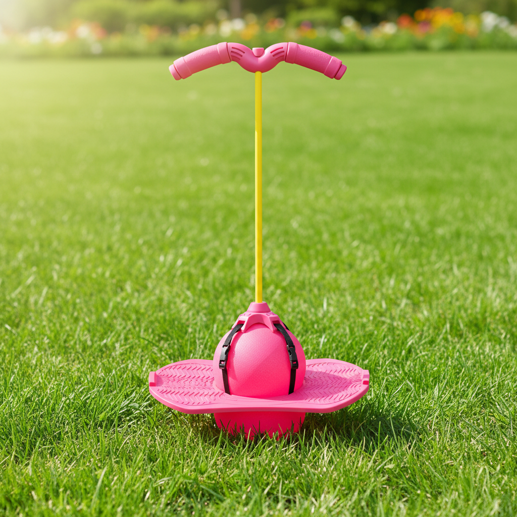 Balancerende pogo-stick voor kinderen, actief buitenspeelgoed voor coördinatie en springplezier