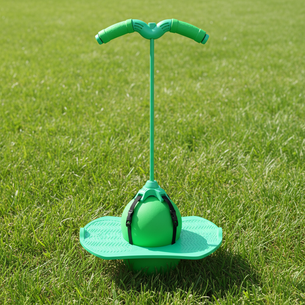 Balancerende pogo-stick voor kinderen, actief buitenspeelgoed voor coördinatie en springplezier