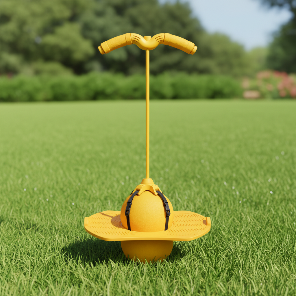 Balancerende pogo-stick voor kinderen, actief buitenspeelgoed voor coördinatie en springplezier