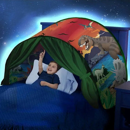Kids Bed Tent Pop Up Sleep Canopy Play Shelter