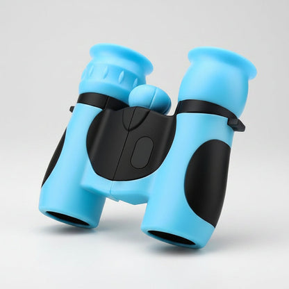 Kids Binoculars Compact Rubberized Field Glasses for Outdoor Exploration