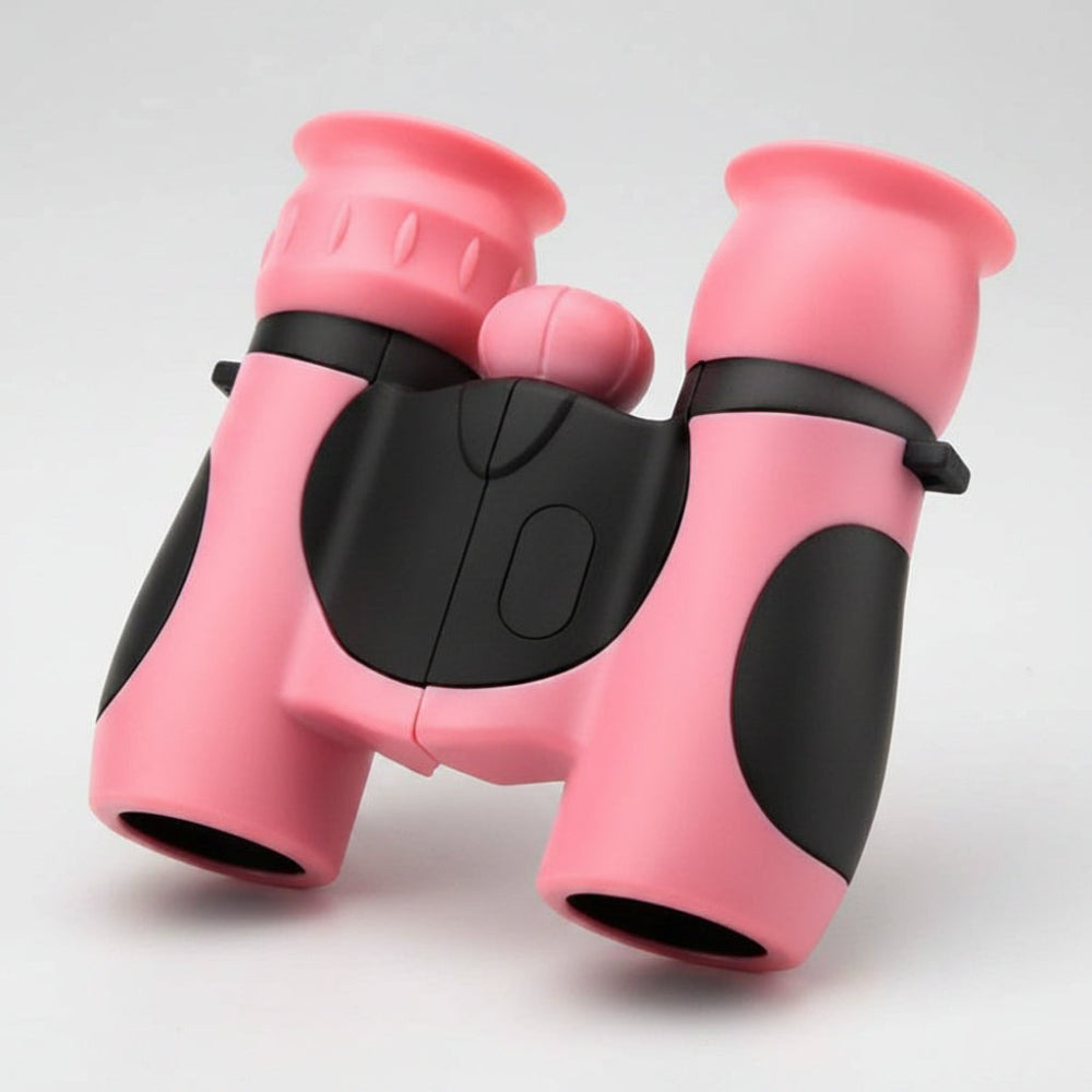 Kids Binoculars Compact Rubberized Field Glasses for Outdoor Exploration