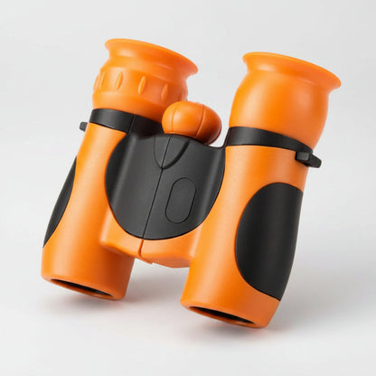 Kids Binoculars Compact Rubberized Field Glasses for Outdoor Exploration