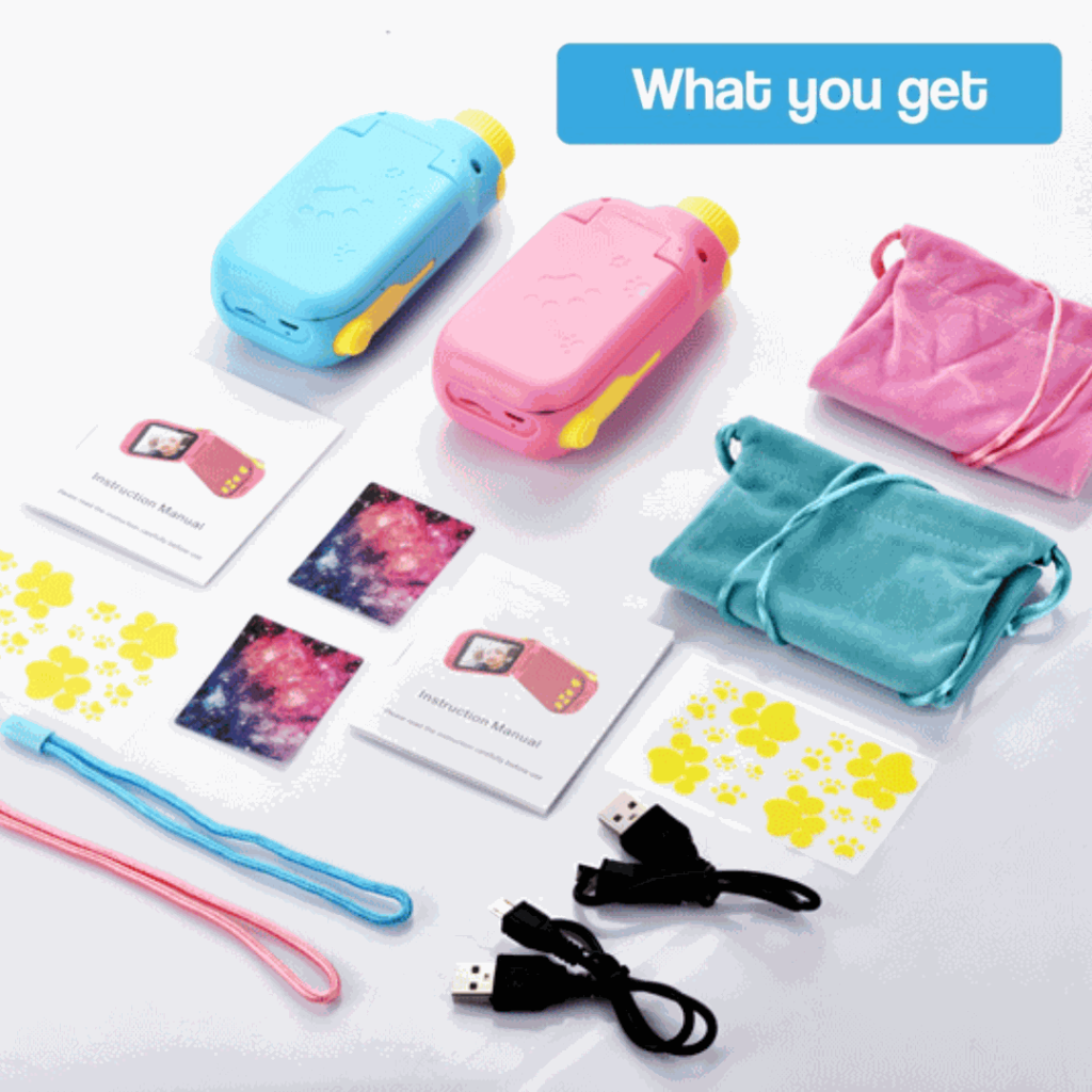 Kids Digital Camera with Photo Video Filters Rechargeable Educational Toy