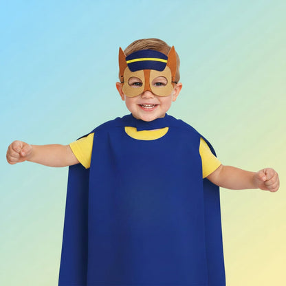 Kids Halloween Cape and Mask Costume Set Lightweight Dress Up Outfit