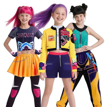Halloween-danskostuum voor kinderen, verschillende stijlen, comfortabele verkleedoutfit