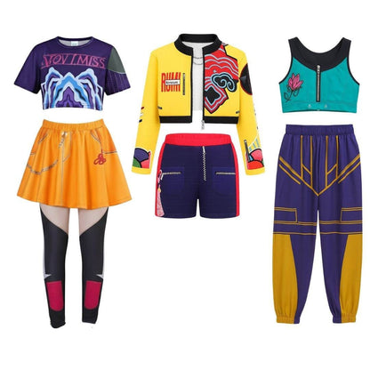 Halloween-danskostuum voor kinderen, verschillende stijlen, comfortabele verkleedoutfit