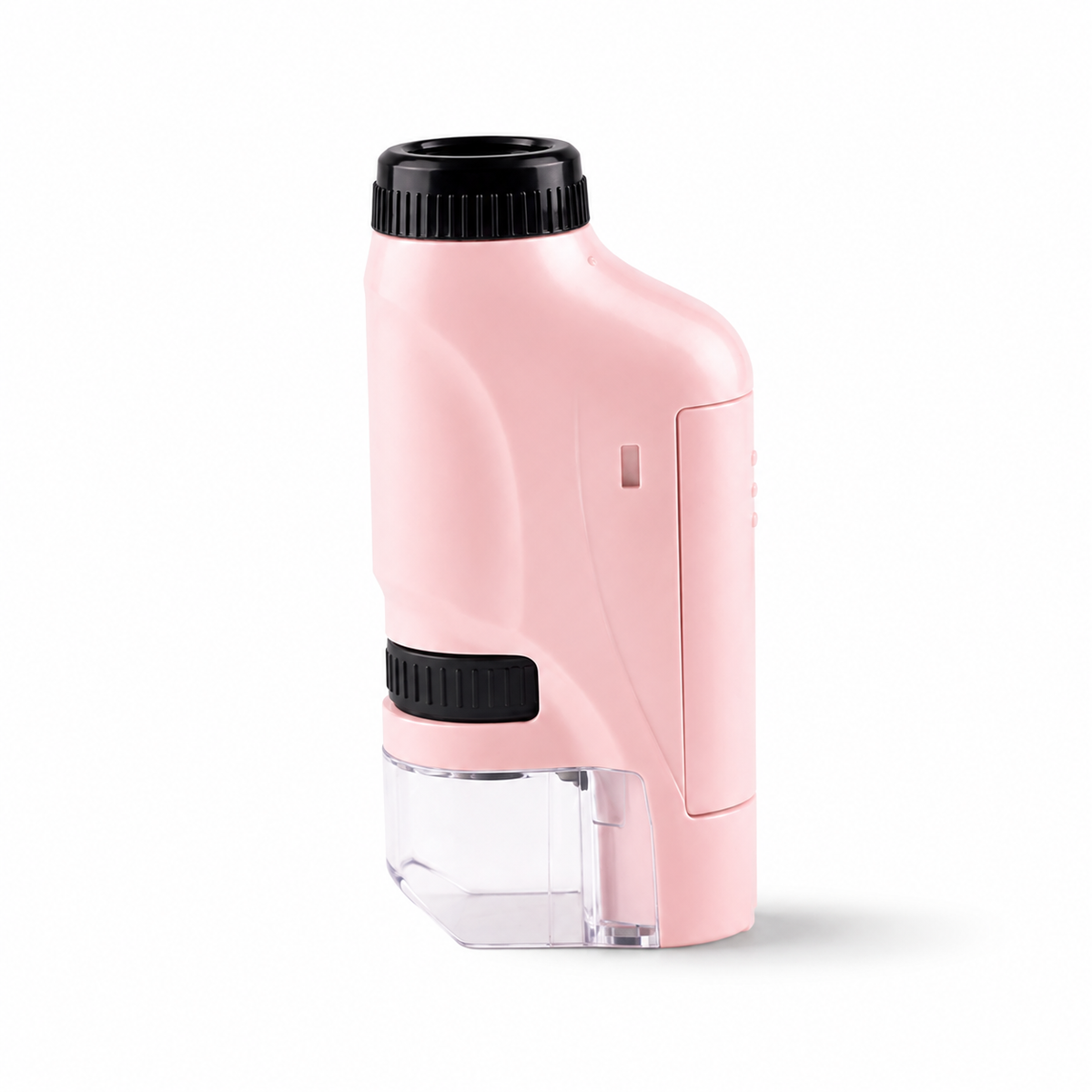 Kids Handheld Pocket Microscope with LED Light for Portable Educational Exploration