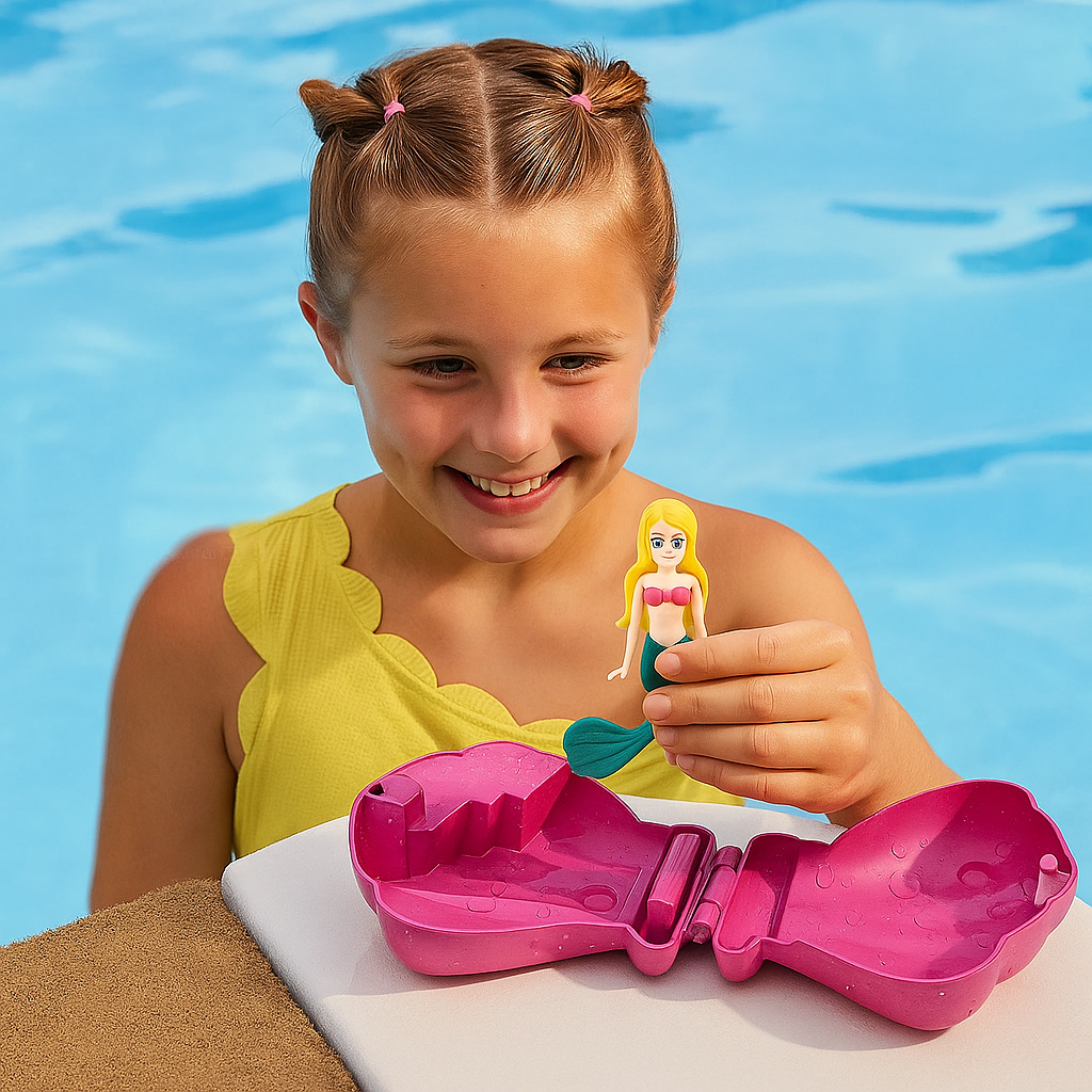 Kids Mermaid Pool Toy Interactive Water Play Swimming Activity