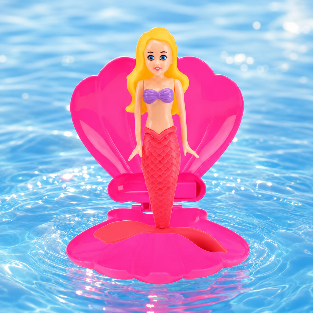 Kids Mermaid Pool Toy Interactive Water Play Swimming Activity