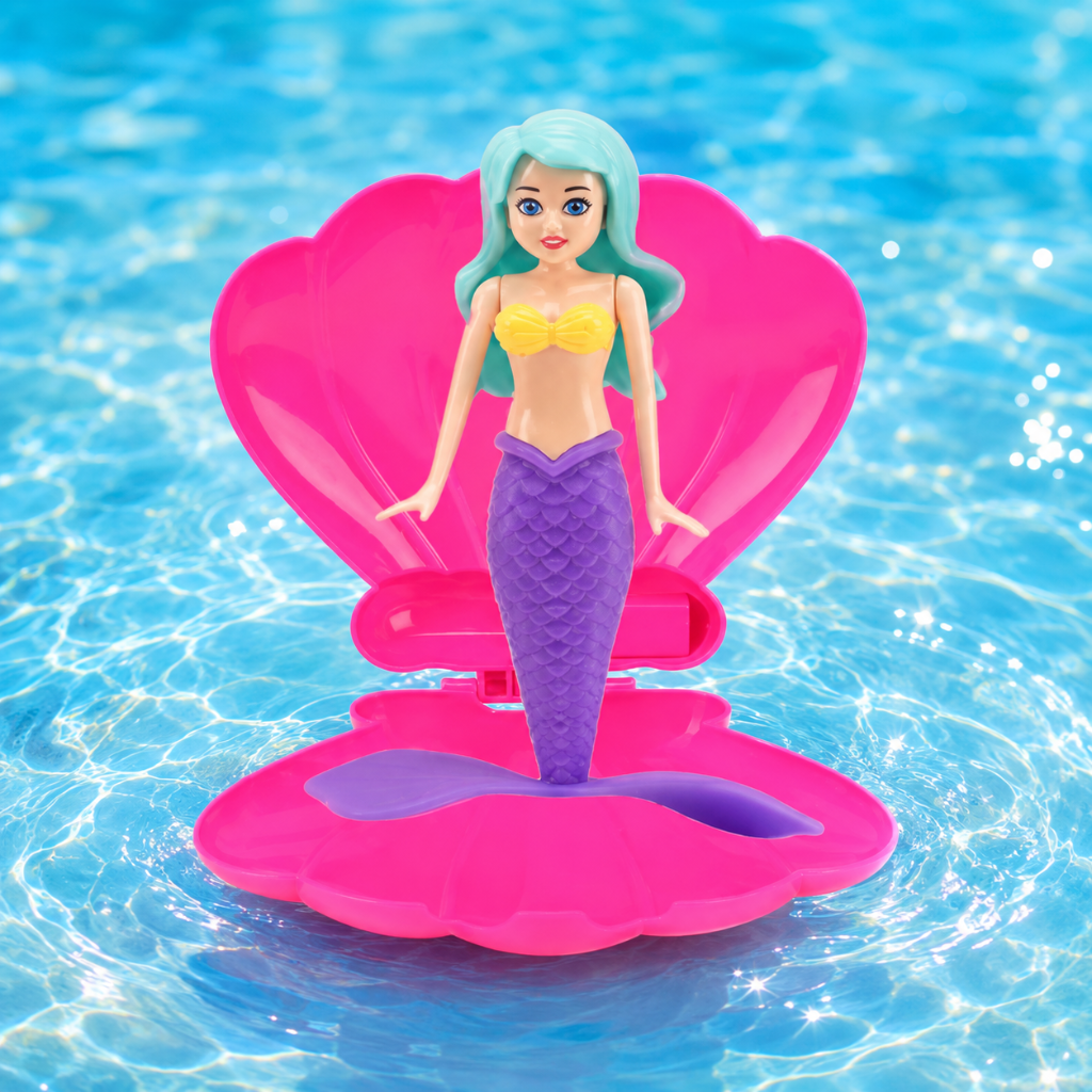 Kids Mermaid Pool Toy Interactive Water Play Swimming Activity