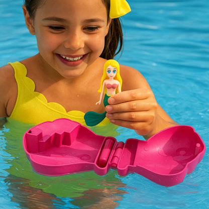 Kids Mermaid Pool Toy Interactive Water Play Swimming Activity