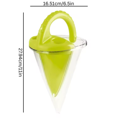 Kids Sand Funnel Beach Toy for Creative Building and Water Play