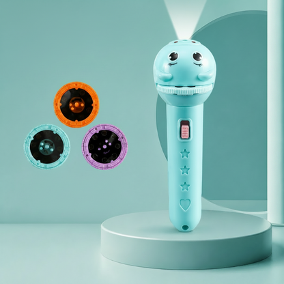 Kids Story Projector Flashlight for Bedtime Imaginative Play