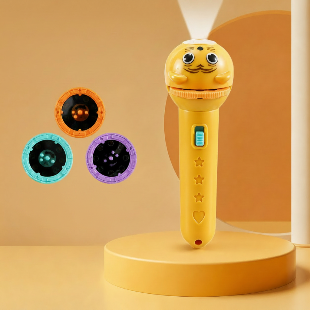 Kids Story Projector Flashlight for Bedtime Imaginative Play