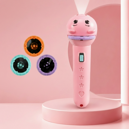 Kids Story Projector Flashlight for Bedtime Imaginative Play