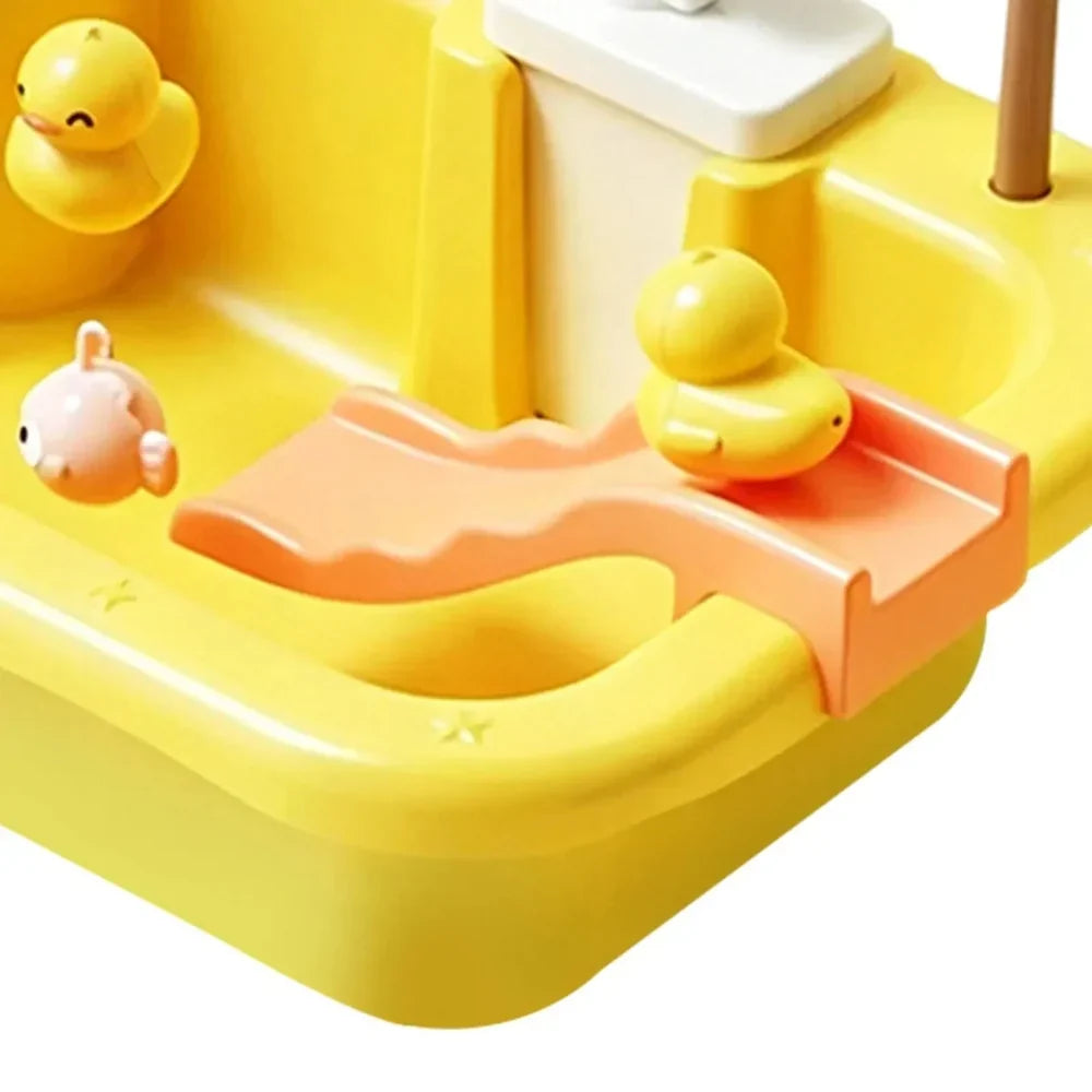 Kids Water Play Table with Pump Outdoor Sensory Activity Set