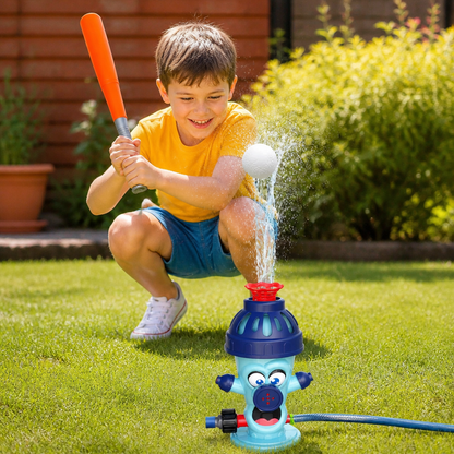 Kids Water Sprinkler Toy 360 Degree Rotating Outdoor Summer Play