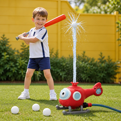 Kids Water Sprinkler Toy 360 Degree Rotating Outdoor Summer Play