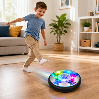LED Hover Soccer Ball with Rechargeable Battery for Indoor Play