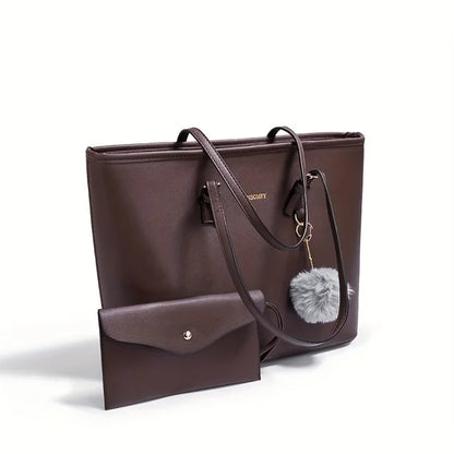 Large Capacity Elegant Shoulder Handbag