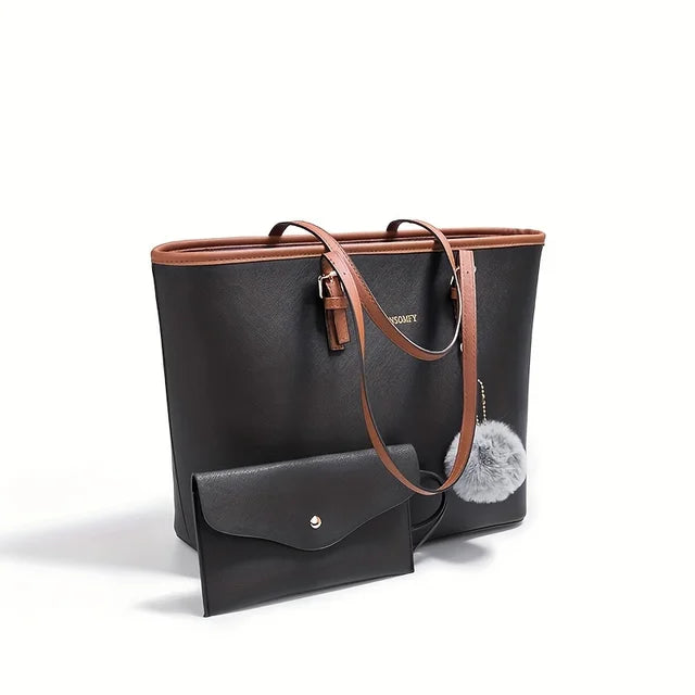 Large Capacity Elegant Shoulder Handbag