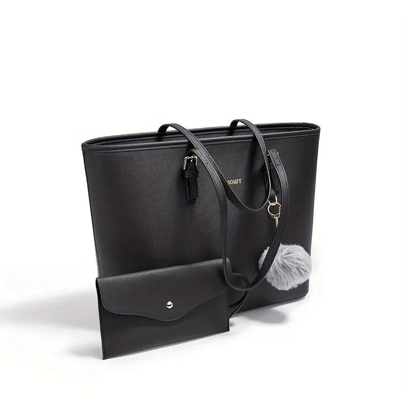 Large Capacity Elegant Shoulder Handbag