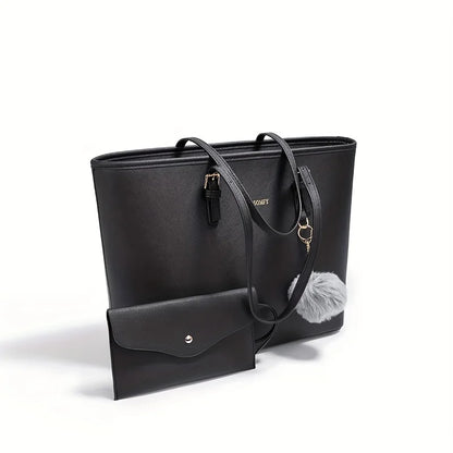 Large Capacity Elegant Shoulder Handbag
