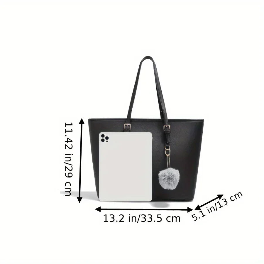 Large Capacity Elegant Shoulder Handbag