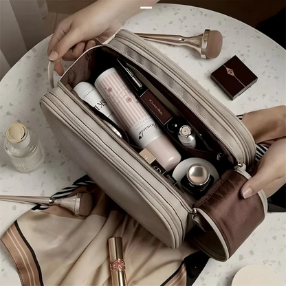Large Capacity Makeup Organizer Travel Cosmetic Bag Waterproof Beauty Storage Case