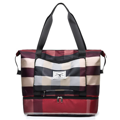 Large Capacity Waterproof Travel Bag Foldable Shoulder Duffel