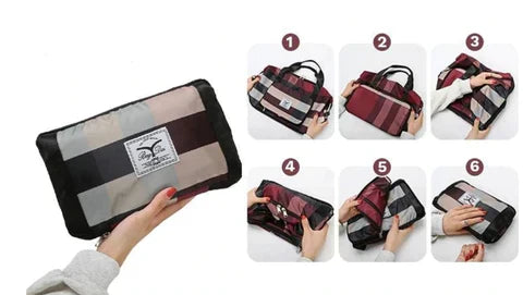 Large Capacity Waterproof Travel Bag Foldable Shoulder Duffel