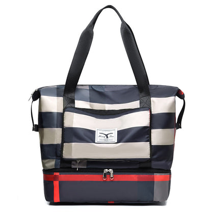 Large Capacity Waterproof Travel Bag Foldable Shoulder Duffel