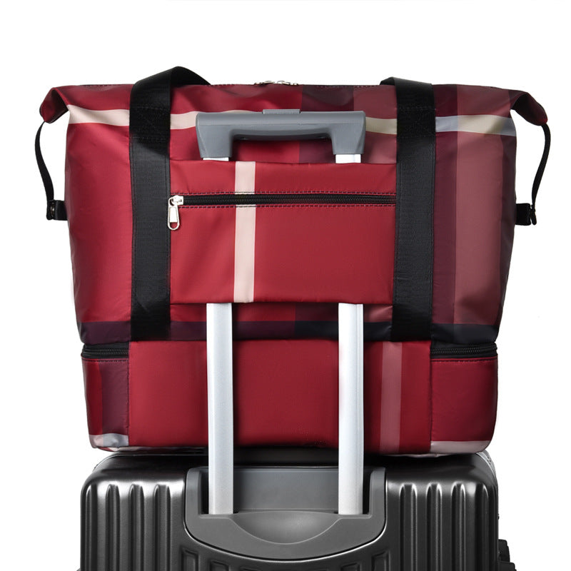 Large Capacity Waterproof Travel Bag Foldable Shoulder Duffel