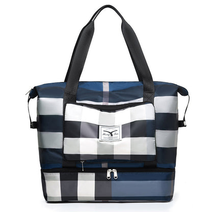 Large Capacity Waterproof Travel Bag Foldable Shoulder Duffel