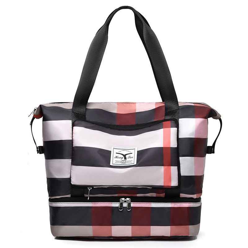 Large Capacity Waterproof Travel Bag Foldable Shoulder Duffel