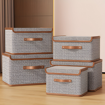 Large Fabric Storage Box Foldable Closet Organizer Bin
