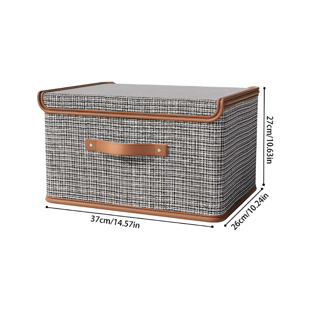 Large Fabric Storage Box Foldable Closet Organizer Bin