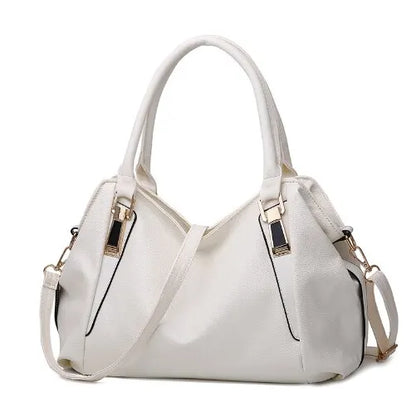 Large PU Leather Shoulder Bag Womens Everyday Handbag