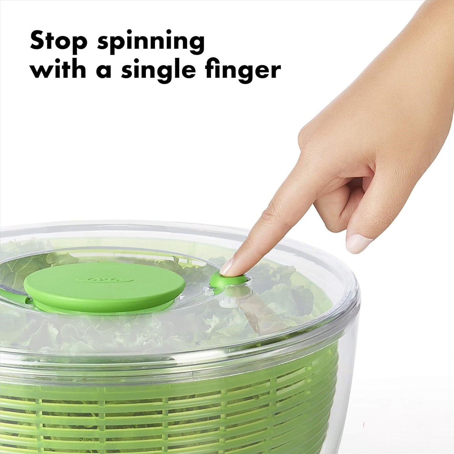 Large Salad Spinner Extra Capacity Lettuce Dryer for Fresh, Crisp Salads