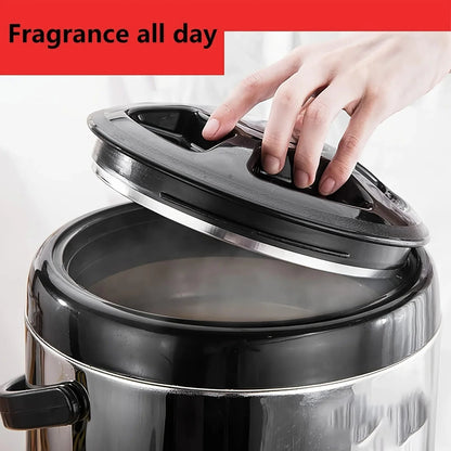 Large Stainless Steel Drink Dispenser - Insulated Beverage Server