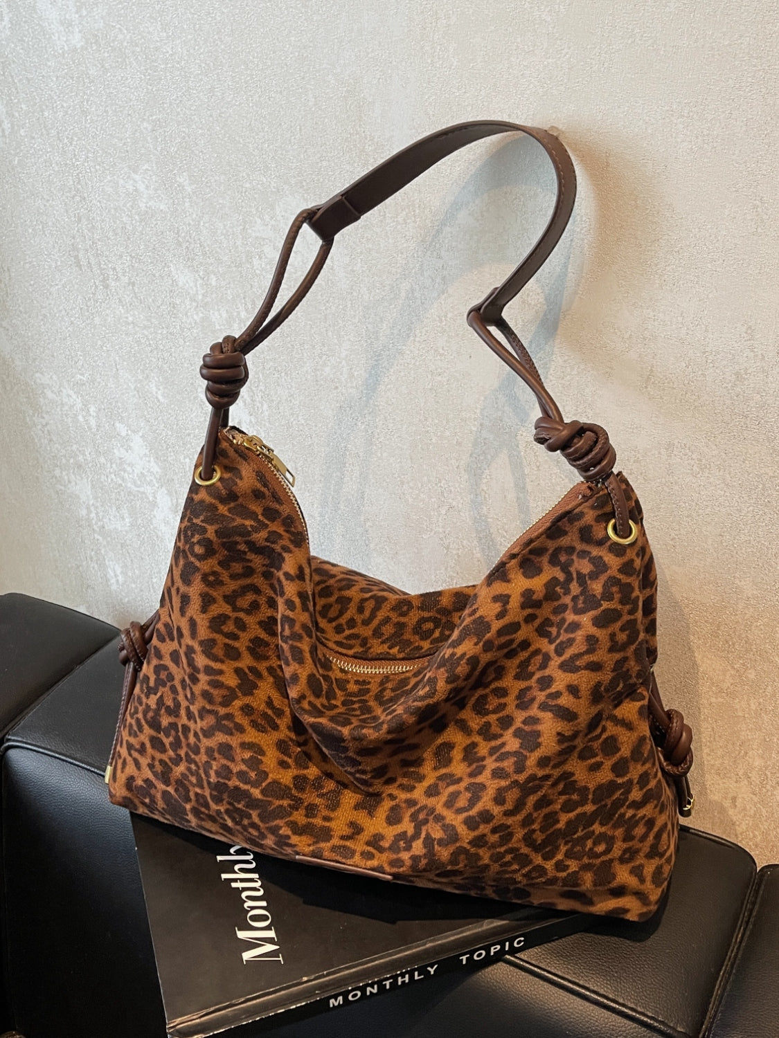 Large Suede Shoulder Tote Bag Womens Everyday Handbag