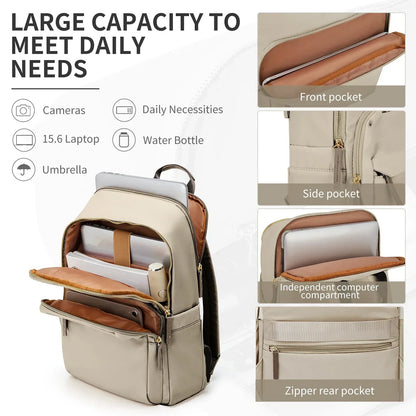 Large Travel Backpack Waterproof Hiking Commuter Laptop Bag