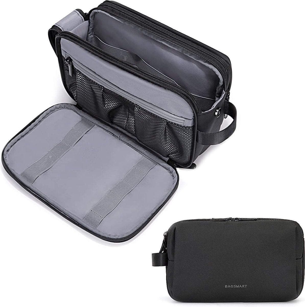 Large Travel Toiletry Bag Mens Waterproof Organizer Case