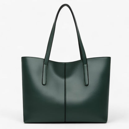 Large Womens Shoulder Handbag Spacious PU Leather Tote